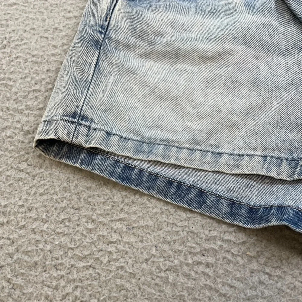 Veronica Beard Nori Extra High Rise Jean Shorts Womens 28 6 Denim Retro Festival
